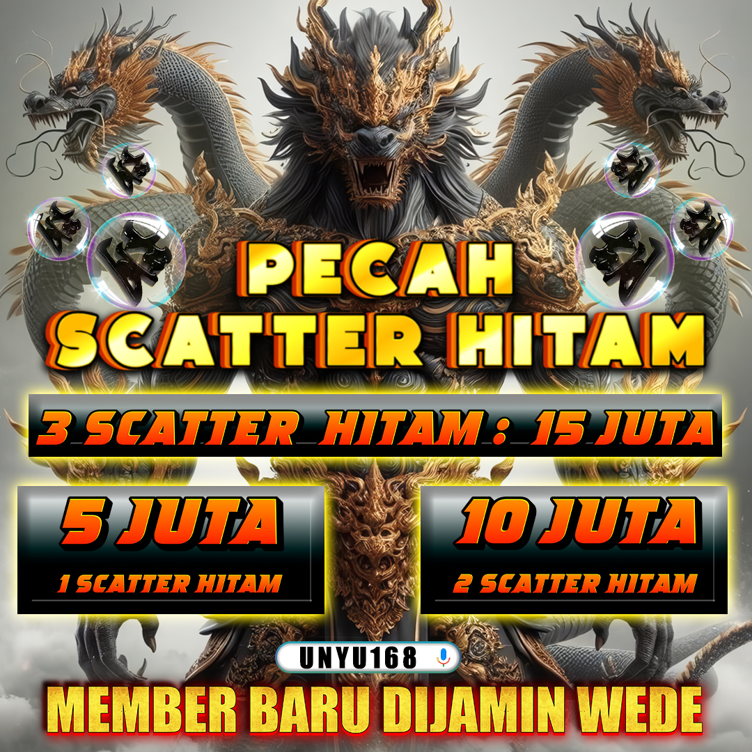 scatter hitam